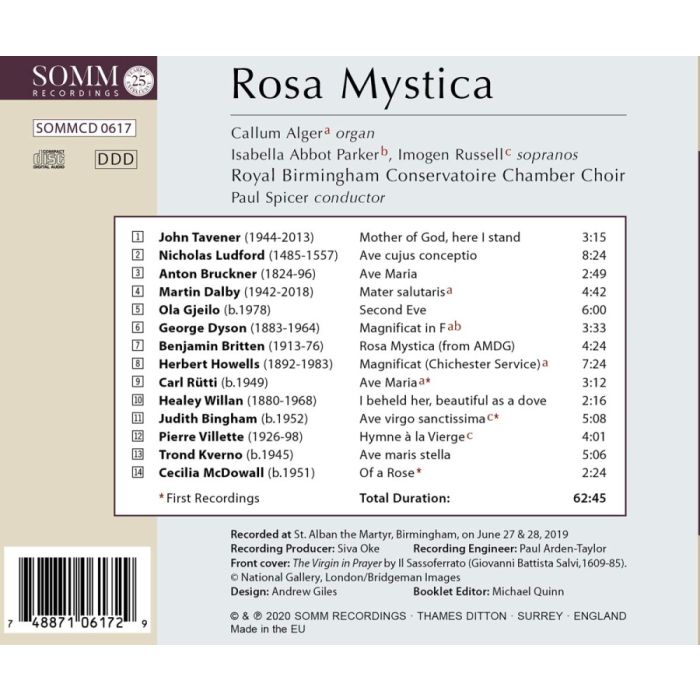 Rosa Mystica - Musical Portraits of the Blessed Virgin Mary - slide-1