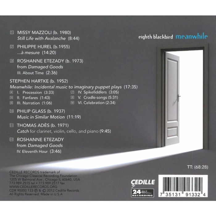 Meanwhile - Mazzoli, Hurel, Etezady, Hartke, Glass, Adès - slide-1