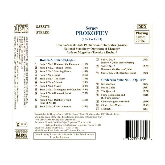 PROKOFIEV: Romeo and Juliet (highlights) - slide-1