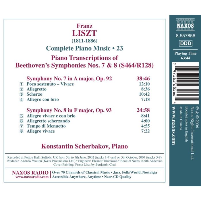 LISZT: Piano Music Vol. 23 - slide-1