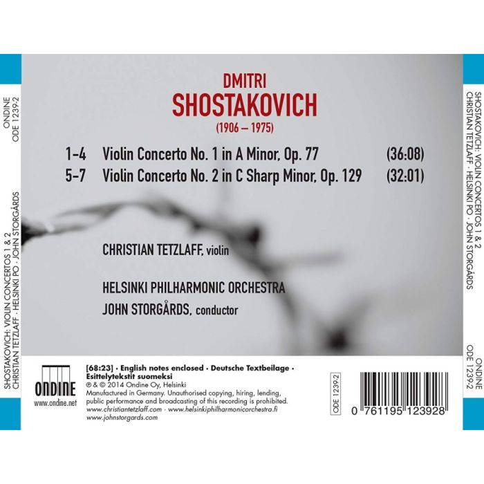 Shostakovich: Violin Concertos 1 & 2 - slide-1