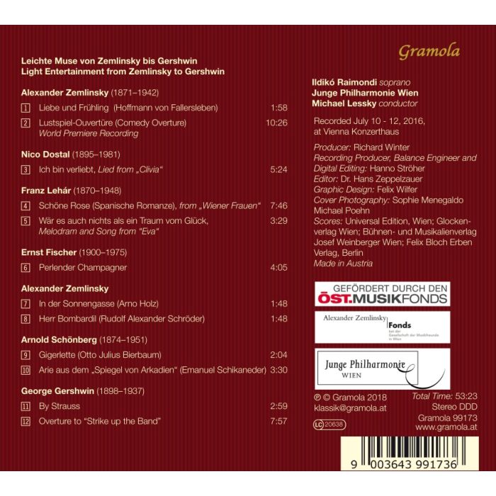 Leichte Muse - from Zemlinsky to Gershwin - slide-1