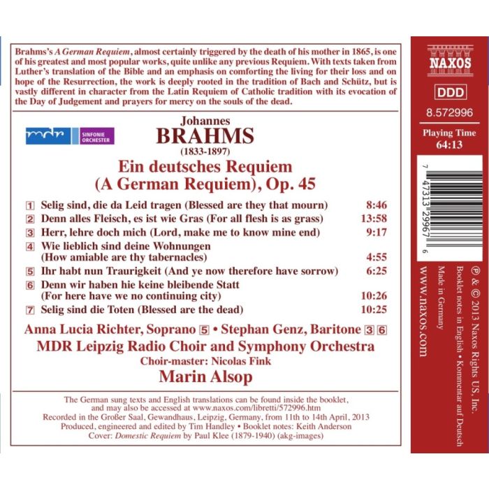 Brahms: Ein deutsches Requiem - slide-1