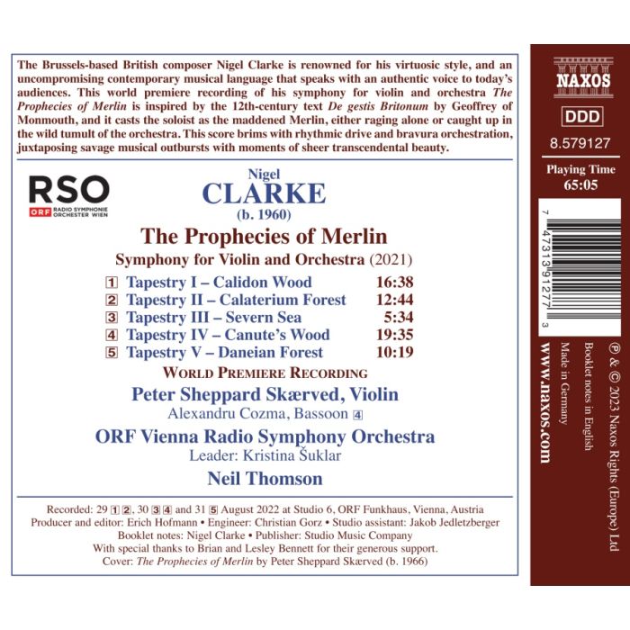 Clarke: The Propecies of Merlin - slide-1