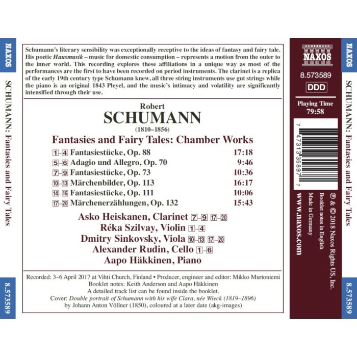 Schumann: Fantasies and Fairy Tales - Chamber Works - slide-1