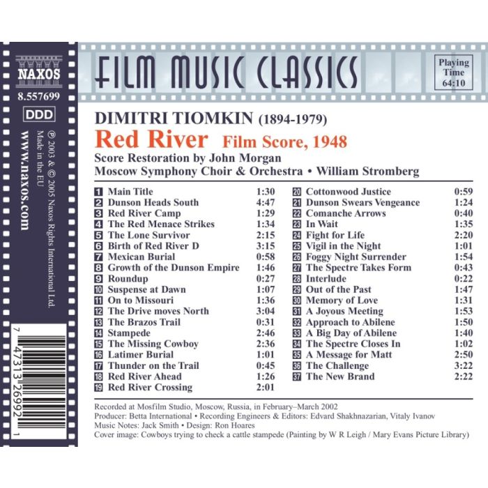 TIOMKIN: Red River - slide-1