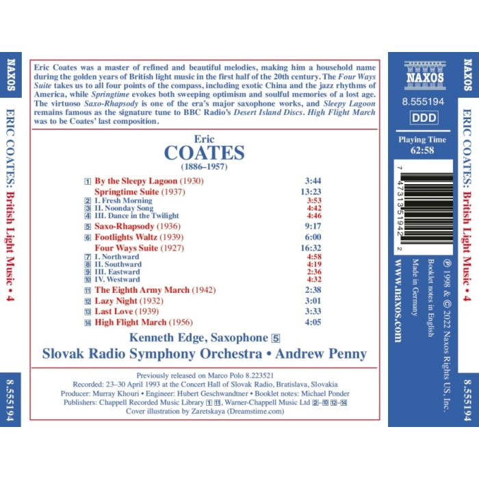 Coates: Springtime Suite - British Light Music Vol. 4 - slide-1