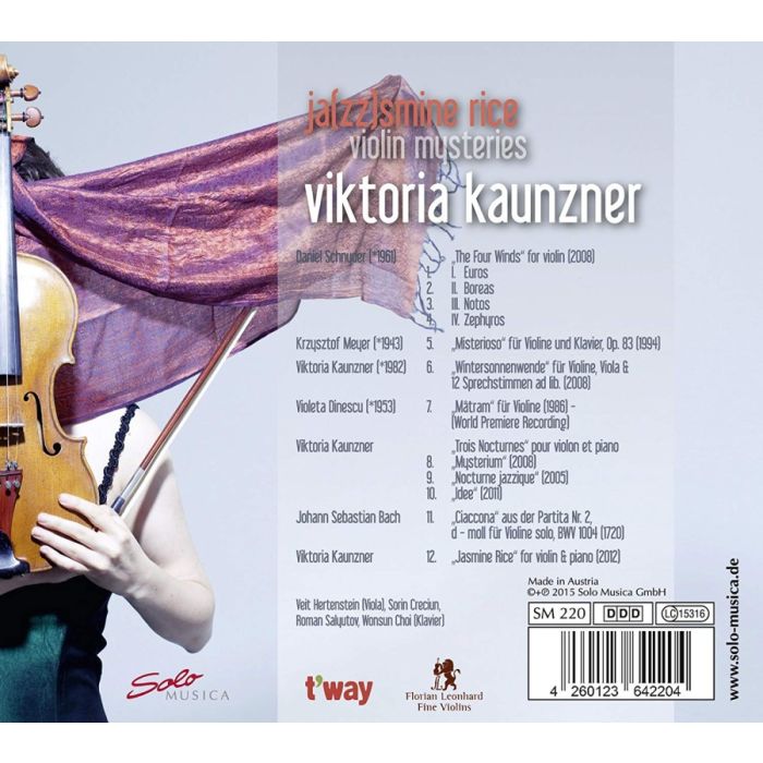 Ja(zz)smine Rice - Violin Mysteries - slide-1
