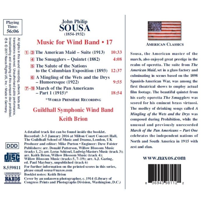 Sousa: Music for Wind Band Vol. 17 - slide-1