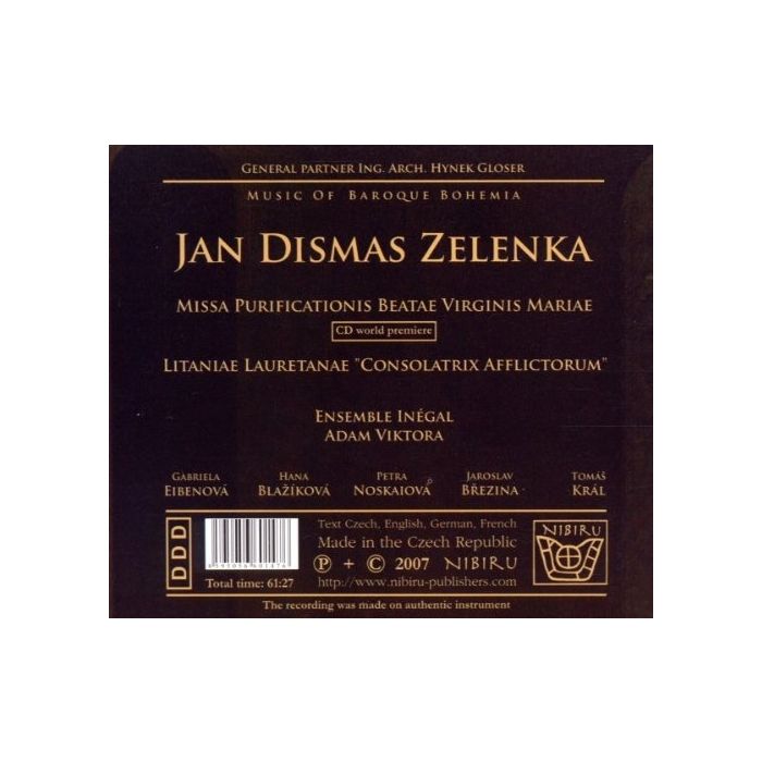 Zelenka: Missa purificationis Beatae Virginis Mariae; Litaniae - slide-1