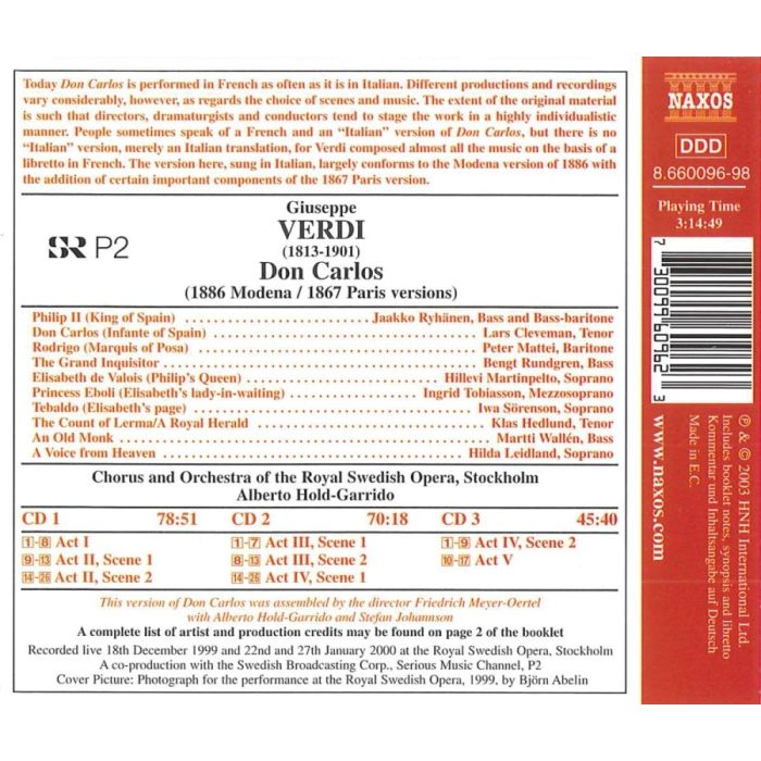 VERDI: Don Carlos - slide-1