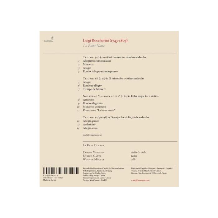 Boccherini: La Bona Notte - slide-1
