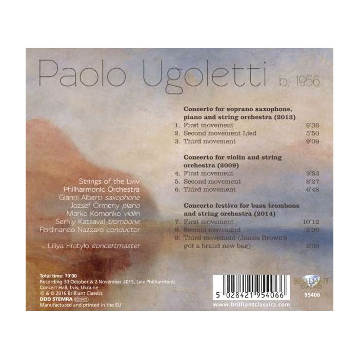 Ugoletti: Three Concertos - slide-1