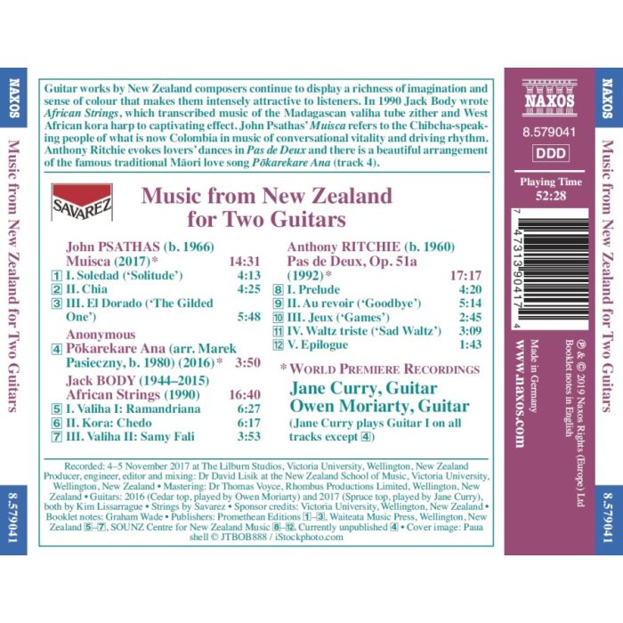Music from New Zealand for Two Guitars - slide-1