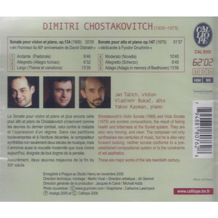 Shostakovich: Violin & piano sonatas - slide-1
