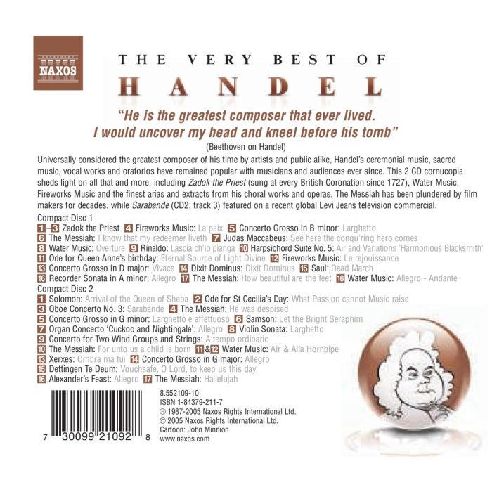THE VERY BEST OF HANDEL - slide-1