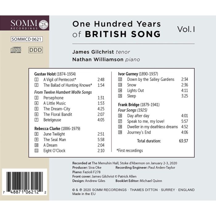 One Hundred Years of British Song, Vol. 1 - slide-1
