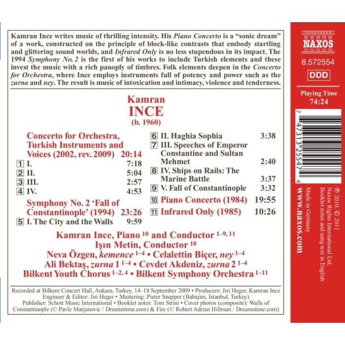 Ince: Symphony No. 2 