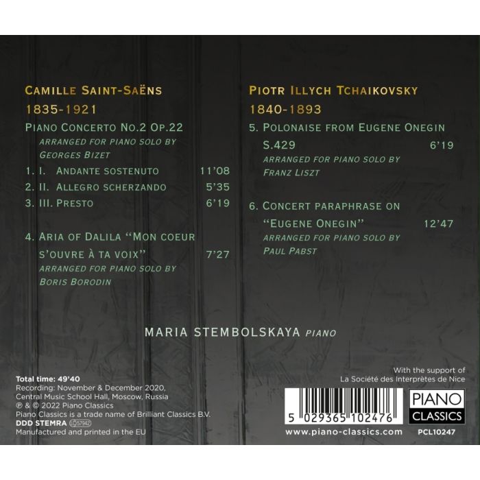 Saint-Saëns: Piano Concerto No. 2 arr. for piano solo by Georges Bizet - slide-1