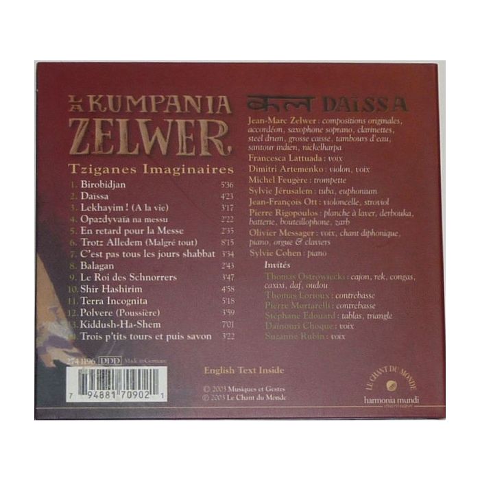 La Kumpania Zelwer – Daïssa - slide-1