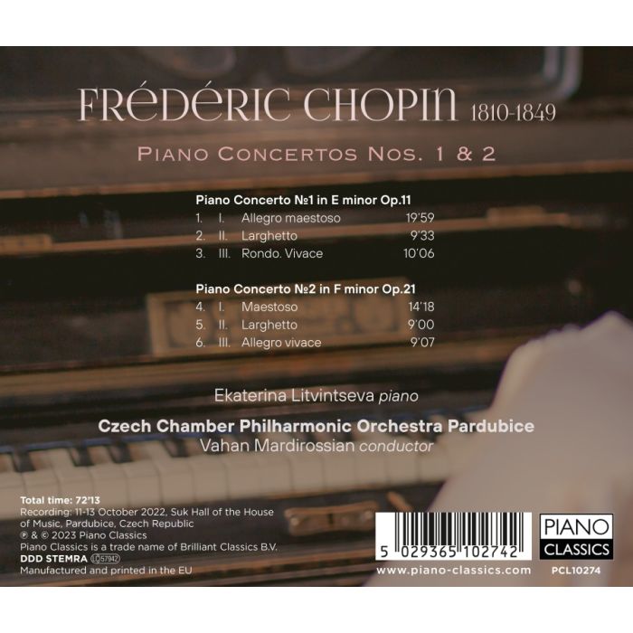 Chopin: Piano Concertos Nos. 1 & 2 - slide-1