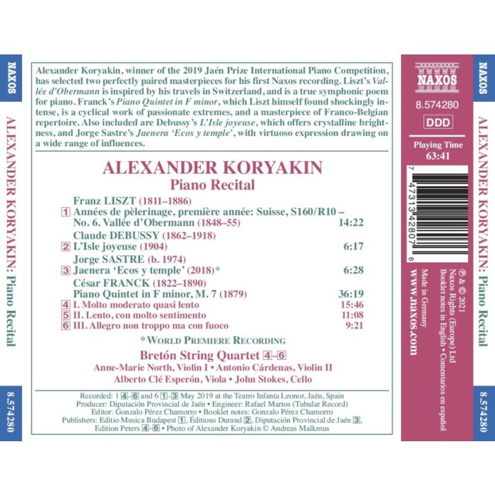 Alexander Koryakin Piano Laureate Recital - slide-1
