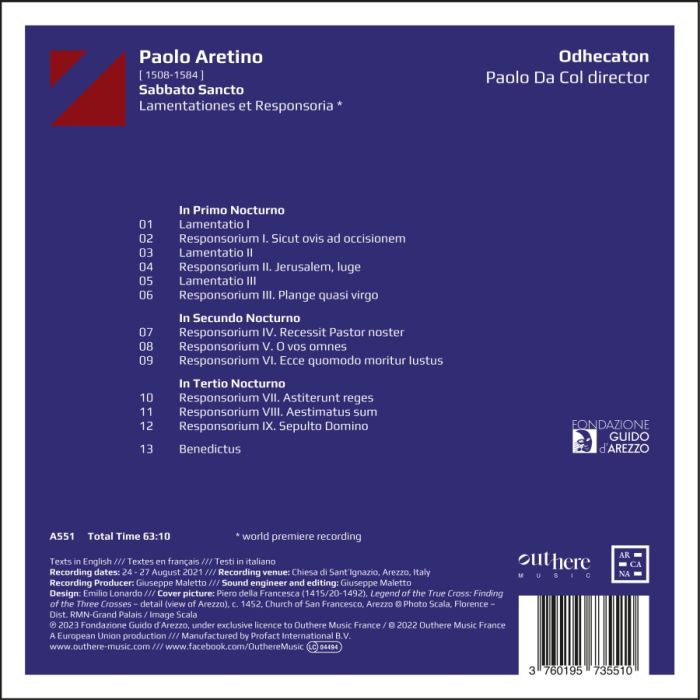 Aretino: Sabbato Sancto - slide-1