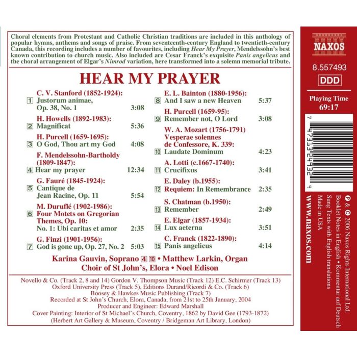 HEAR MY PRAYER - Hymns and Anthems - slide-1