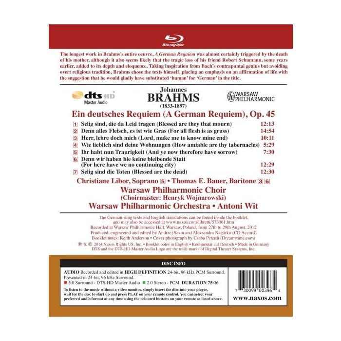 BRAHMS: A German Requiem - slide-1