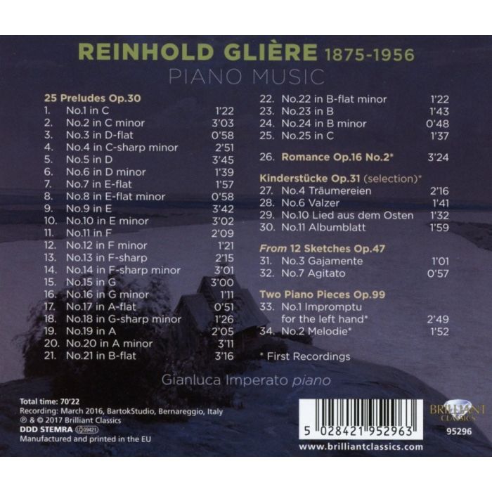 Glière: Piano Music - slide-1