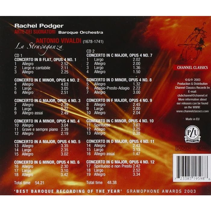 VIVALDI: La Stravaganza (2CD) - slide-1