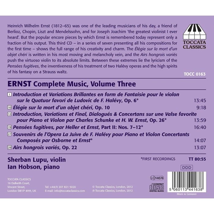 Ernst: Complete Music Vol. 3 - slide-1