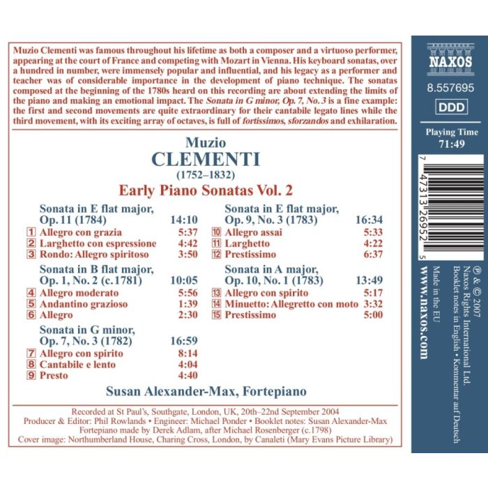 Early Piano Sonatas Vol. 2 - slide-1