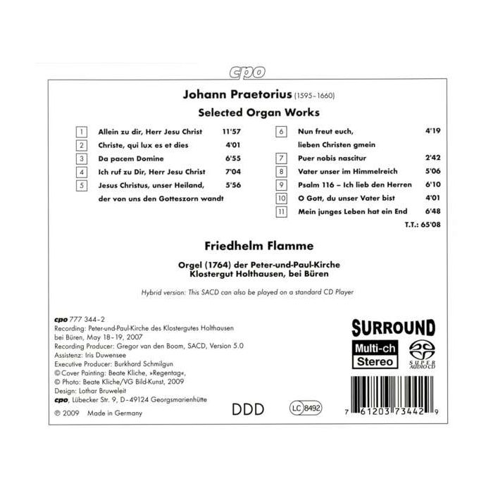 Praetorius: Organ Works - slide-1