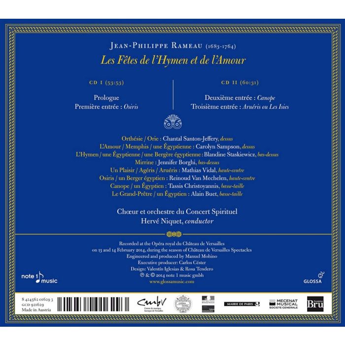 Rameau: Les Fetes de l’Hymen et de l’Amour - slide-1