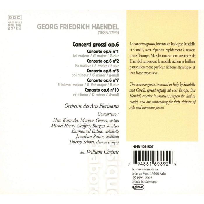 Handel: Concerti grossi op. 6 - slide-1