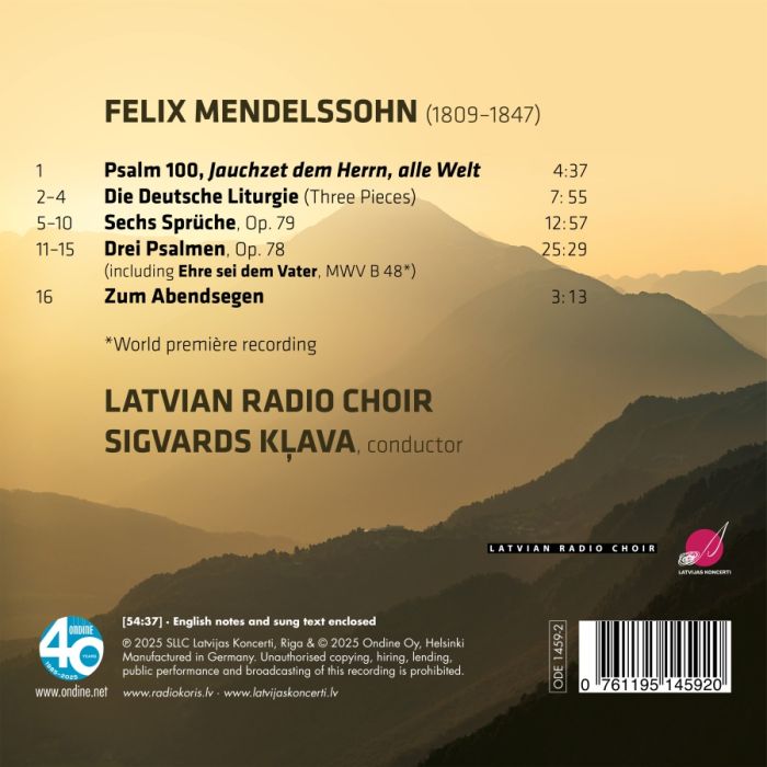 Mendelssohn: Sacred Choral Works - slide-1