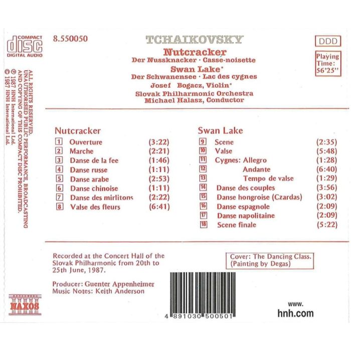 Tchaikovsky: Nutcracker, Swan Lake - slide-1