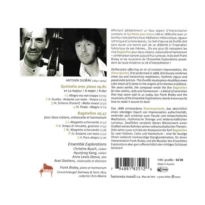 Dvorak: Quintet op. 81, Bagatelles  - slide-1
