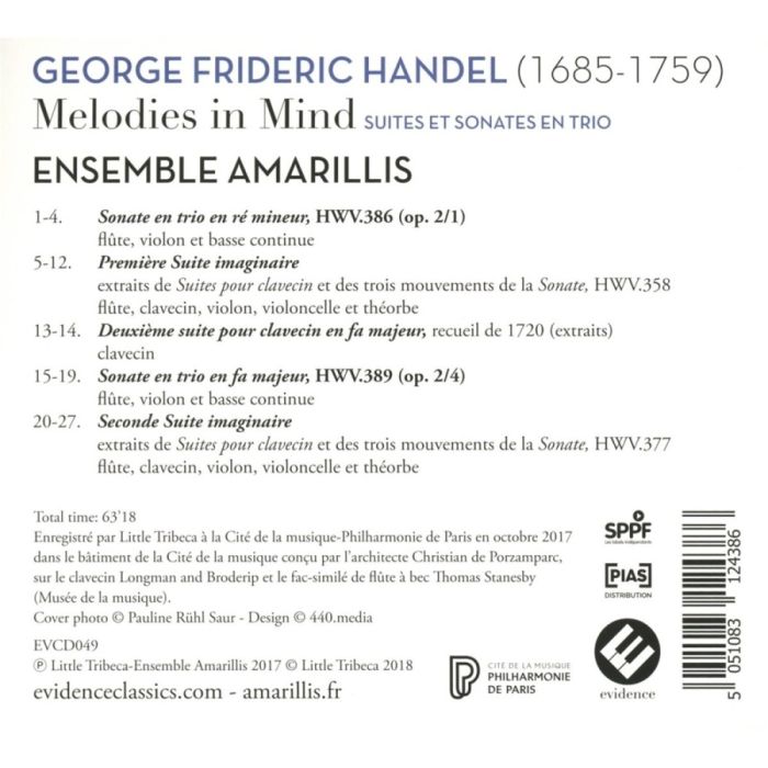 Handel: Melodies in Mind - Suites & Trio Sonatas - slide-1
