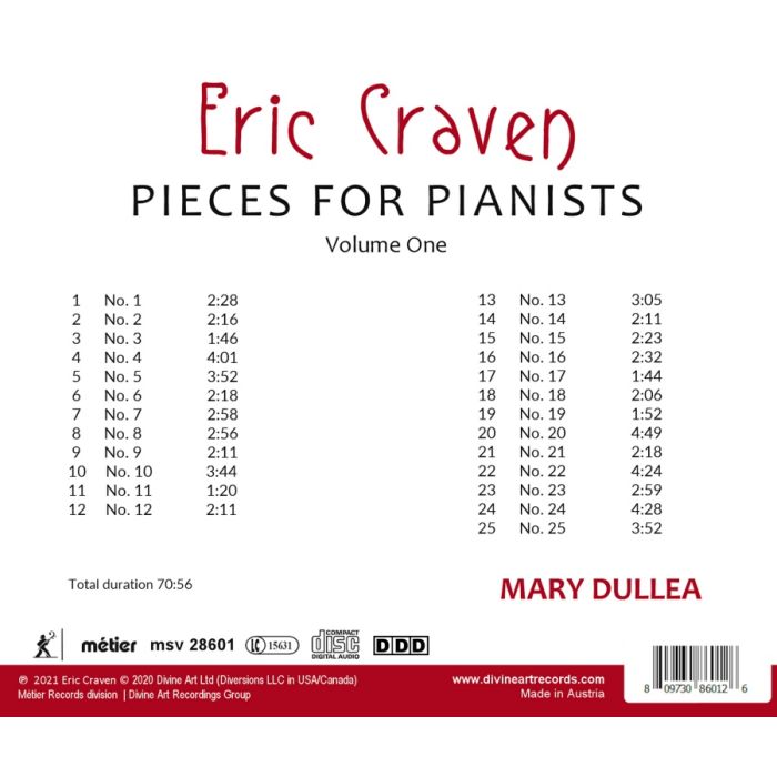 Craven: Pieces for Pianists vol. 1 - slide-1