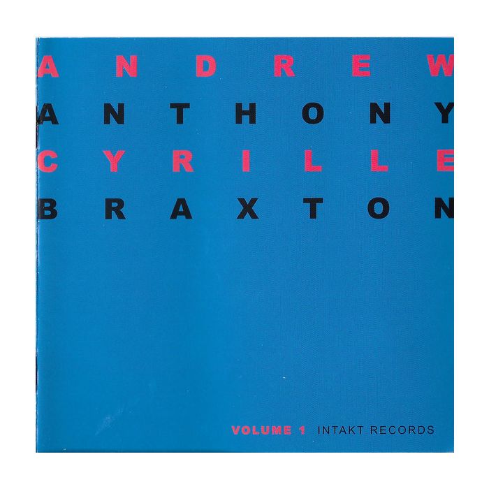 Braxton/Cyrille: Duo Vol.1
