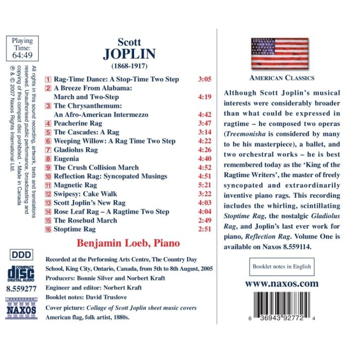 Joplin: Piano Rags - slide-1
