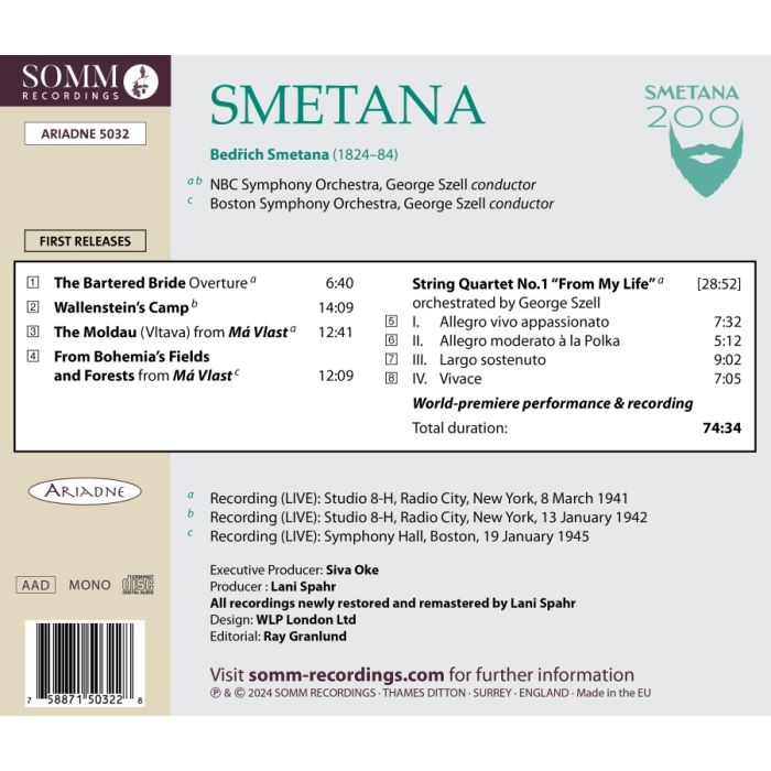 Szell conducts Smetana - slide-1