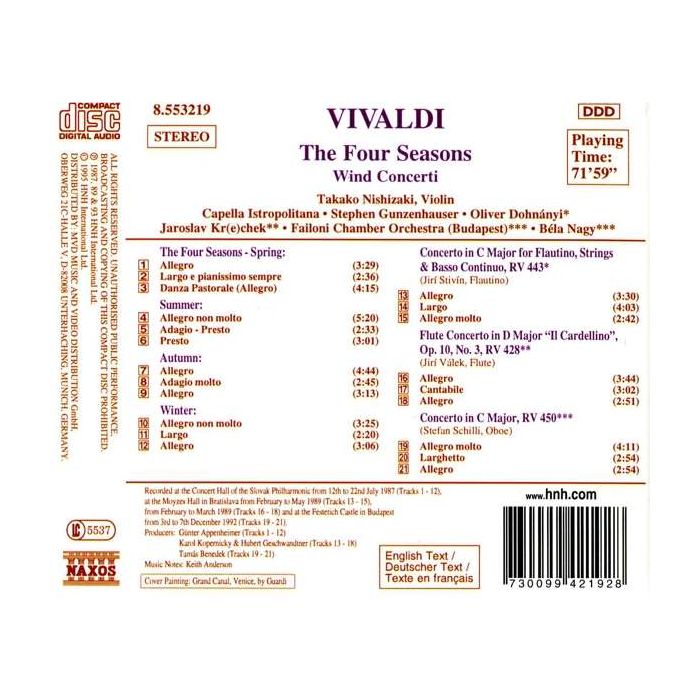 Vivaldi: The Four Seasons & Wind - slide-1