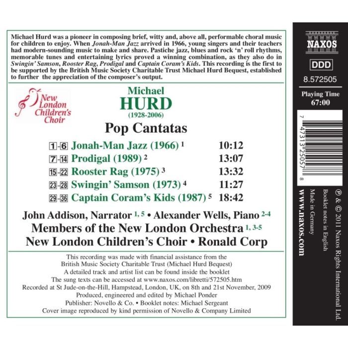 HURD: Pop Cantatas - slide-1