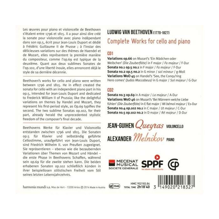 Beethoven: Complete Works for violoncello & piano - slide-1
