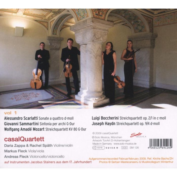 BIRTH OF THE STRING QUARTETT - slide-1