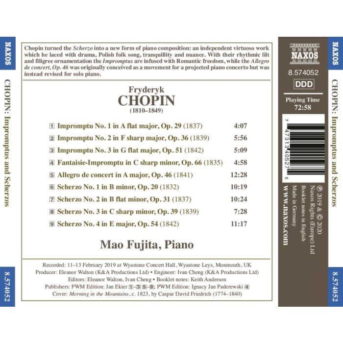 Chopin: Impromptus and Scherzos - slide-1