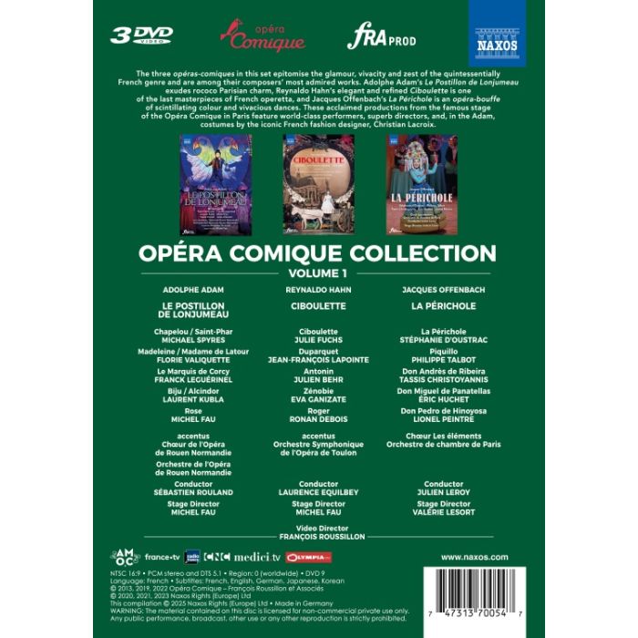 Opéra Comique Collection Vol. 1 (DVD) - slide-1